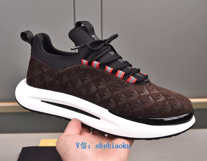 原單莆田阿瑪尼新款休閑運(yùn)動(dòng)風(fēng)男鞋